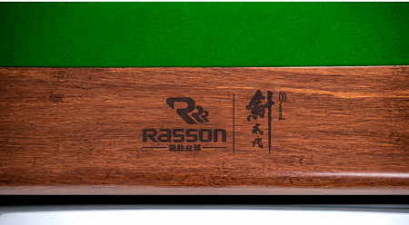Стол / китайский пул "Rasson Sword II" 9 ф (черный, плита 40 мм в комплекте c аксессуарами + сукно)